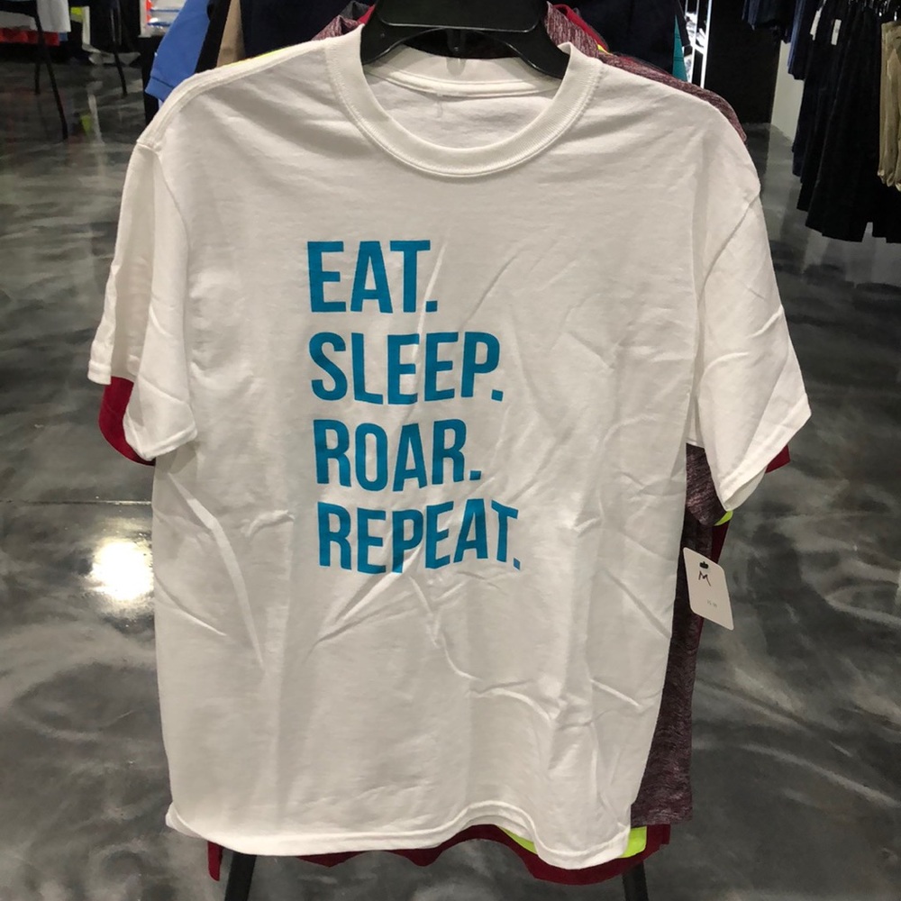 Eat Sleep Roar Repeat Jaguar tee